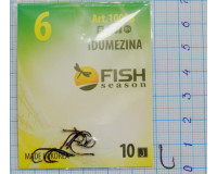 Крючки Fish № 6 idumezina