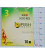Крючки Fish № 3 sode-red (10 крючков)