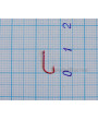 Крючки Fish № 3,5 sode-red (10 крючков)