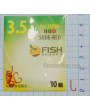 Крючки Fish № 3,5 sode-red (10 крючков)