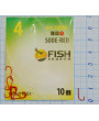 Крючки Fish № 4 sode-red