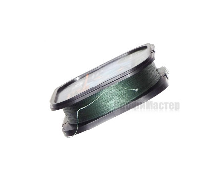Плетеный шнур PE ULTRA SPIN DARK GREEN 0,16 мм, 100 м, 10,2 кг, темно-зеленый