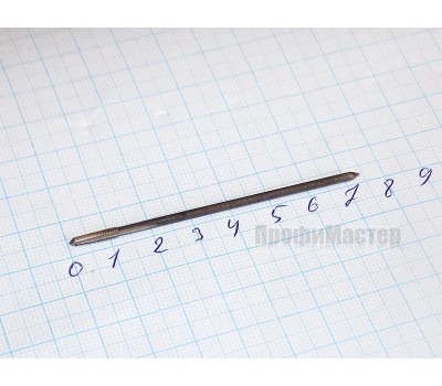 Метчик М 3х0,5 мм гаечный ГОСТ 1604-71 СССР