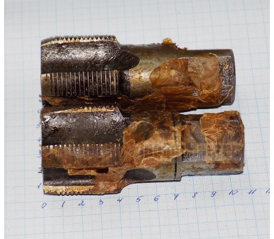 Метчик G 1 1/2 у12 комплектный для трубной резьбы