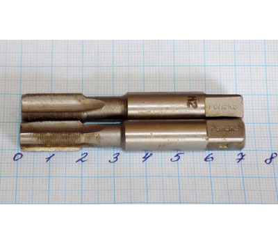 Метчик М10х0,5 мм Р6М5К5 машинно-ручной комплектный