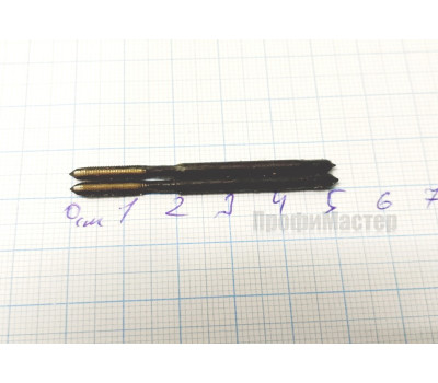 Метчик М 3х0.5 мм У12 м/р комплект