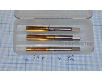 Метчик М 8х1,25 мм 6HX HSSE INOX комплект из 3-х штук Метчик М 8х1,25 мм 6HX HSSE INOX комплект из 3-х штук