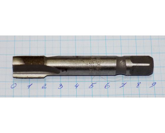 Метчик М16х0,75 мм р6м5 машинно-ручной однопроходной для глухого отверстия 