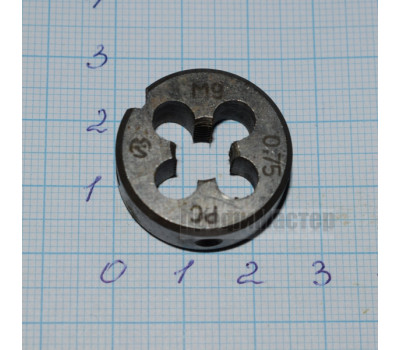 Плашка метрическая М 9х0,75 мм СССР