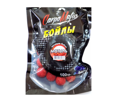 Бойлы пылящие CarpoMafia Мотыль, 20 мм, 100 гр