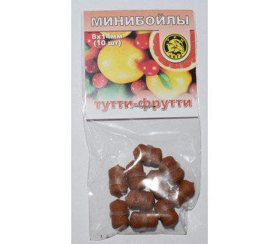 Мини бойлы Тутти-фрутти, 8х14 мм 3К