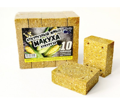 МАКУХА кукурузный жмых с отверстием КУКУРУЗА 320 гр.