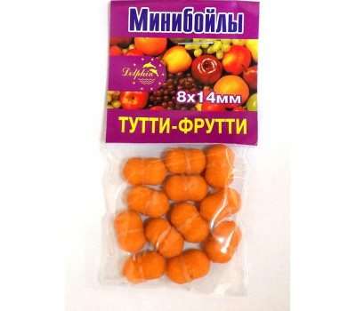 Мини бойлы Тутти-фрутти, 6х10 мм
