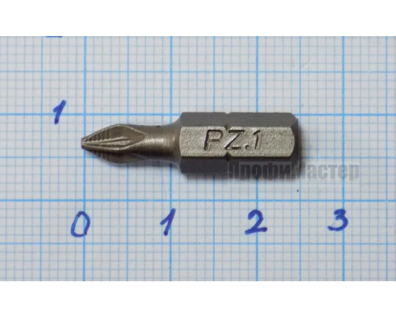 Бита крестовая PZ1 Strong 25 мм