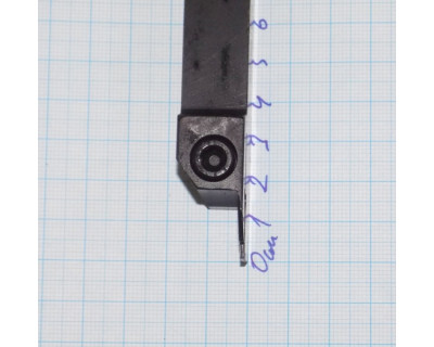 Резец MGEHR1616-1.5 отрезной с м/к твердосплавных пластин Резец MGEHR1616-1.5 отрезной с м/к твердосплавных пластин
