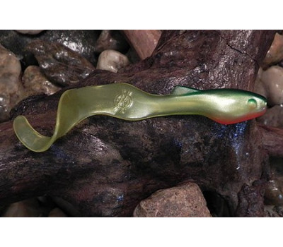 Приманка силиконовая ORKA Shad Tail 100 мм цвет YG