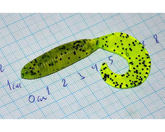Твистер Action Plastics 70 мм, grub-5-004