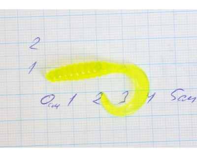Твистер Action Plastics 45 мм, цвет 021 Твистер Action Plastics 45 мм, цвет 021