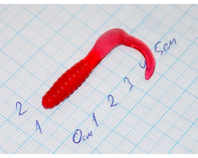 Твистер Action Plastics 45 мм, цв.045 Твистер Action Plastics 45 мм, цв.045
