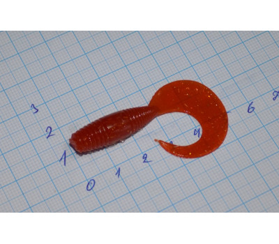 Твистер 50 мм Jon, Tail св.корич
