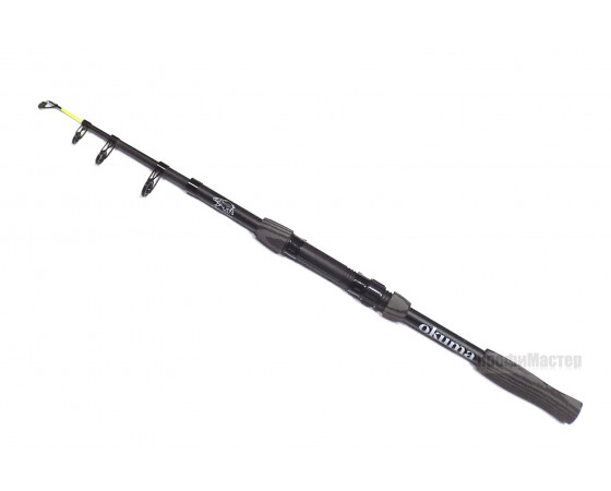 Спиннинг телескопический OKUMA 1,8 м тест 80-120 гр.