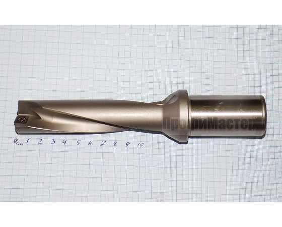 Сверло корпусное 28 мм C32-4D28-C25-115SP09 с ц/х с м/к твердосплавных пластин 