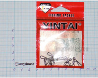 Вертлюг с форелевой застежкой № 7 Yin Tai SWIVEL WITH HANGING SNAP