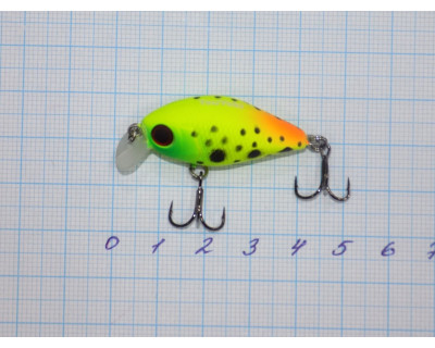 Воблер 36 мм TsuYoki SWING XC 36F 034R, вес 4,0 гр, float 0-0,4 м