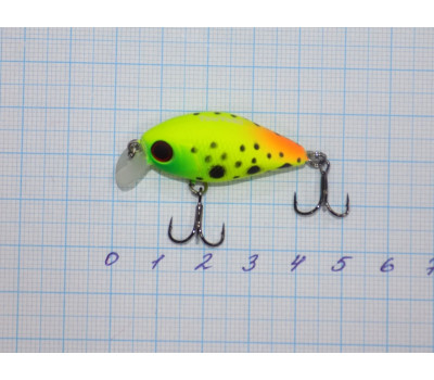Воблер 36 мм TsuYoki SWING XC 36F 034R, вес 4,0 гр, float 0-0,4 м