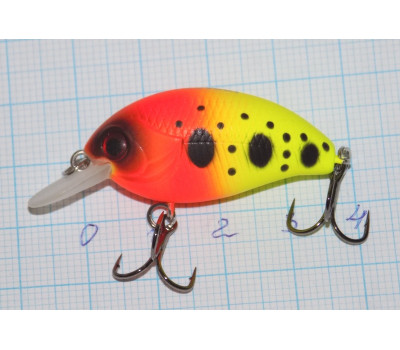 Воблер 36 мм TsuYoki AGENT 36SS 269R, вес 5,0 гр, sink 0,2-0,7 м