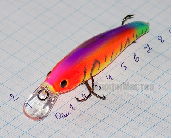 Воблер 80 мм TsuYoki BRUT 80SP 039Z, 10,3 гр, 1,2-1,8 м