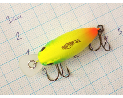 Воблер 40 мм TsuYoki CHAFER MR 40F 034, вес 3,8 гр, float 0,8-1,1 м