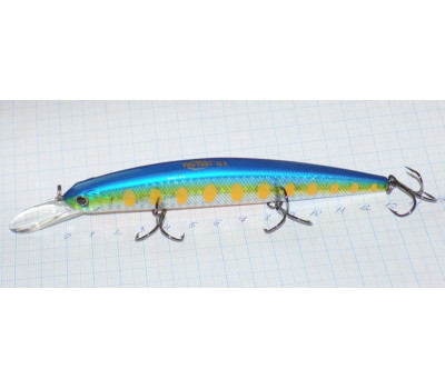 Воблер 130 мм TsuYoki CHANCE MR 130SP X001, 22,0 гр, 1,8-2,0 м