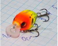 Воблер 32 мм TsuYoki CHEF 32F 269R, вес 2,9 гр, floating 0,2-0,5 м