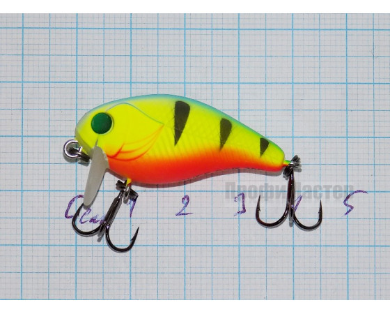 Воблер 38 мм TsuYoki CHEF SSR 38F K111, вес 4,2 гр, floating 0,1-0,3 м