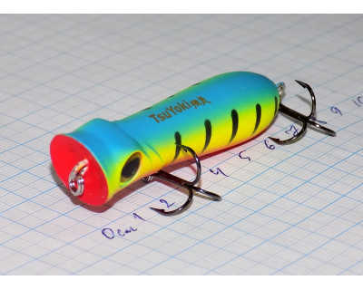 Воблер 80 мм TsuYoki DART 80F K111, вес 11,5 гр, Top water