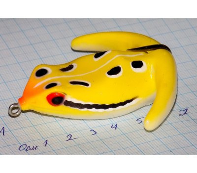 Воблер 65 мм Лягушка TsuYoki DELTA FROG Х001, 21,0 гр, Top Water