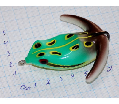 Воблер 65 мм Лягушка TsuYoki DELTA FROG Х003, 21,0 гр, Top Water