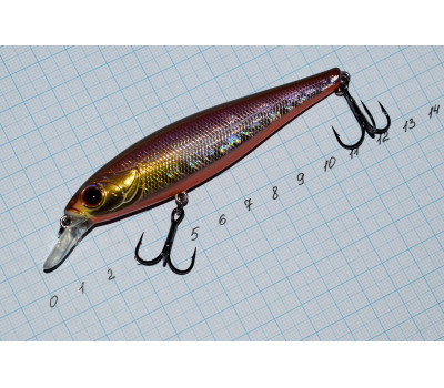 Воблер 100 мм TsuYoki DRAGA 100SP 072R, вес 17,3 гр, suspender 0,2-1,4м
