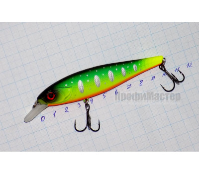 Воблер, 100 мм TsuYoki DRAGA 100SP 013S, вес 17,3 гр, Suspender 0,2-1,4 м