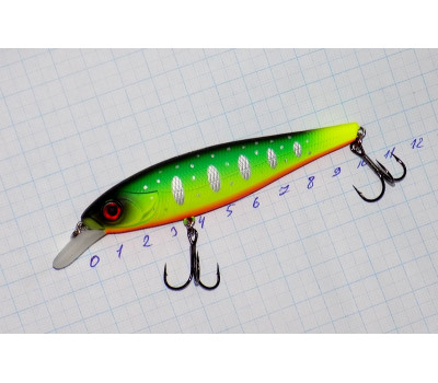 Воблер 100 мм TsuYoki DRAGA 100SP 013S, вес 17,3 гр, Suspender 0,2-1,4 м