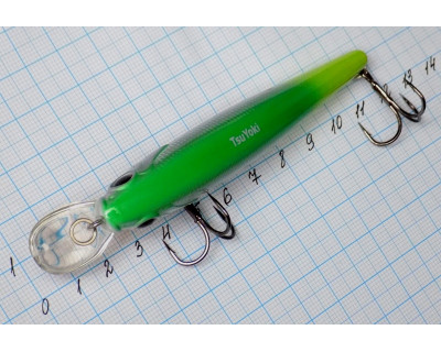 Воблер, 100 мм TsuYoki DRAGA 100SP 261, вес 17,3 гр, suspender 0-1,2 м