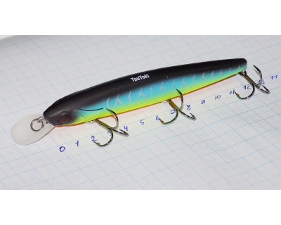 Воблер, 130 мм TsuYoki DRAGA 130SP 805, вес 24,3 гр, suspender 0,2-1,8 м