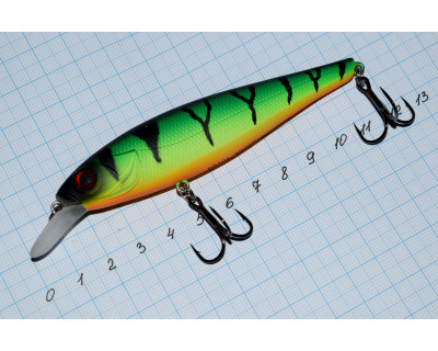 Воблер, 100 мм TsuYoki DRAGA 100SP 818, вес 17,3 гр, suspender 0-1,2м