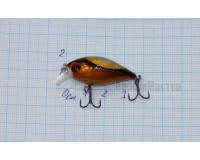 Воблер 36 мм TsuYoki SWING XC 36F SD001, вес 4,0 гр, float 0-0,4 м