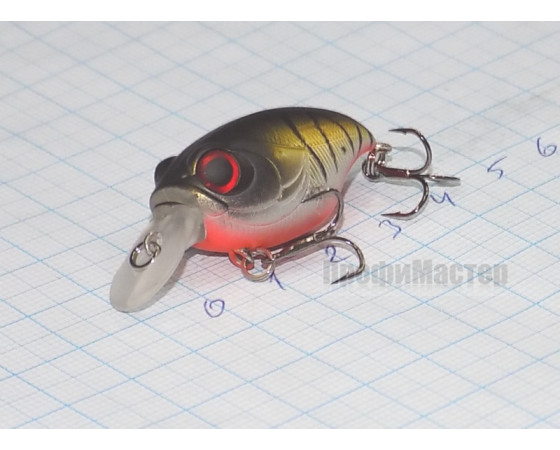 Воблер 36 мм TsuYoki PLUG MR 36F 277R, вес 5,65 гр, float 0,4-0,8 м