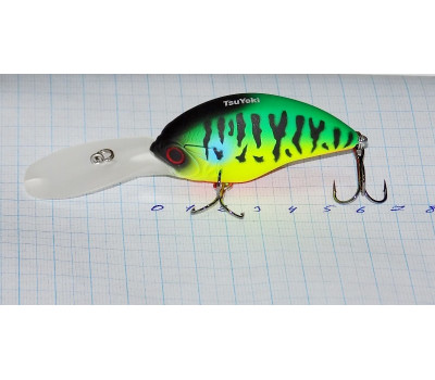 Воблер 60 мм TsuYoki PRIMA 60F K020, вес 14,5 гр, float 2,5-4,2 м
