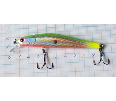Воблер 90 мм TsuYoki RIVAL SR 90SP 404, вес 10,0 гр, suspender 0,6-1,0 м