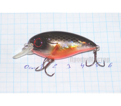 Воблер 50 мм TsuYoki SWING 50F 264W, вес 8,0 гр, float 0-1,2 м