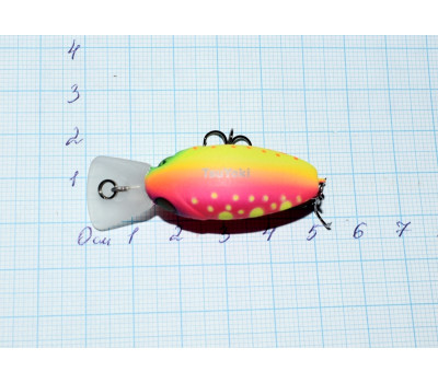Воблер 35 мм TsuYoki SWING XL 35F 034W, вес 4,0 гр, floating 0-0,8 м